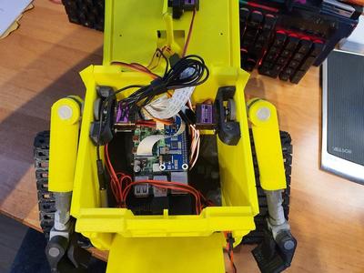 Wall-e Replica Interior for the electronics