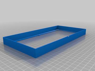 Back-Case_64x32 RGB LED Matrix - 256x128mm_P4