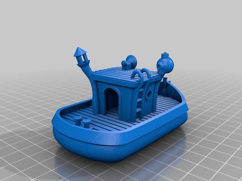 bathtub boat (visual benchy)