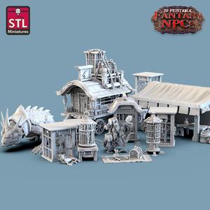 Fantasy NPCs - Exotic Pet Vendor Set