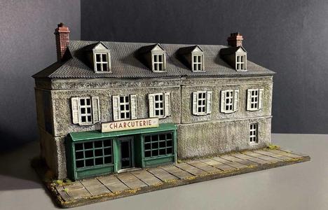 French shop and house