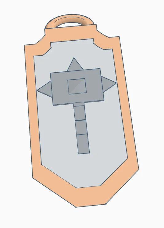 Monster Hunter Badge - Hammer   