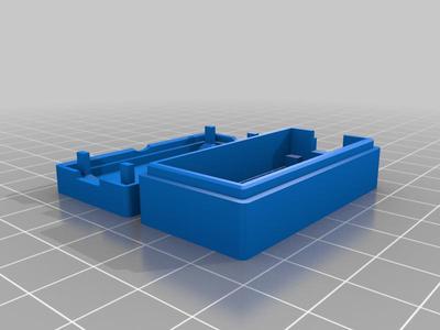 Arduino Nano Case, Spring-loaded Reset Button