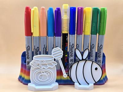 Bee Honey Coloring