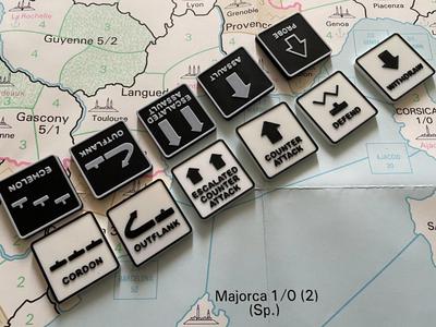 Empires in Arms Combat Chits