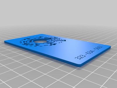Star Trek Picard Q Business Card