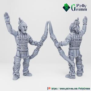 Tabletop historic miniature. Wild west set. Native American Warrior