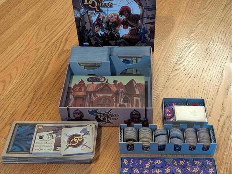 Bargain Quest Organizer Sleeved w. Some Exp