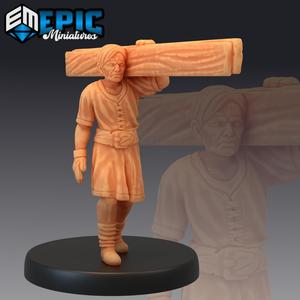 Villager Builder / Human Character
