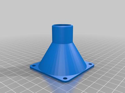 VORON Exhaust Fan to Pipe Adapter for Voron 2 3D Printer