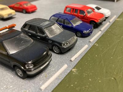 Parking Curb - HO Scale