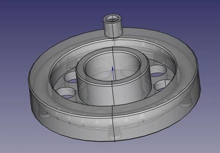 Circular watering ramp   
