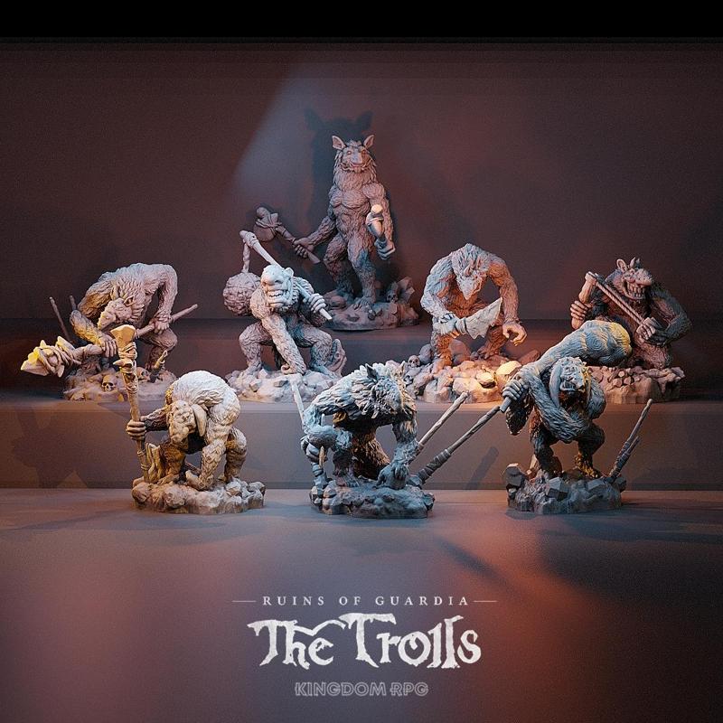 Trolls - The Trolls Character Bundle - Ruins of Guardia: The Trolls