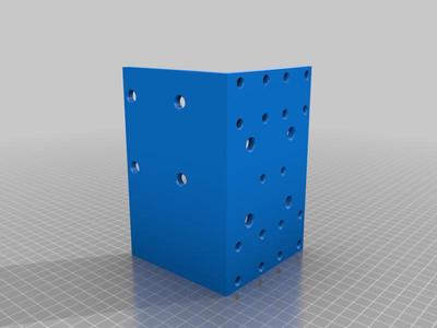 Technical drawing for MPCNC Modding XYZ Burly Full Aluminium Update