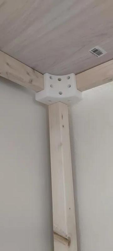 Corner Bracket for 28x40 and 40x40 Wood Beams   