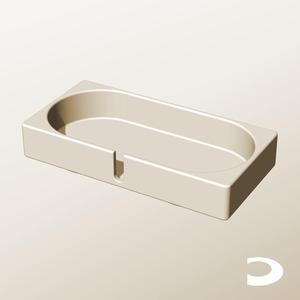 CX96-35-SB Slotted Modular Stacking Storage Boxes Bins | Printable Objects - Infinite Containers | stl file for 3d printing