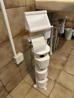 Toilet Roll Stand And Holder   