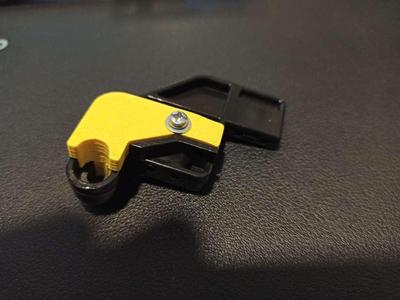 Tamiya CW-01 rear axle fixation