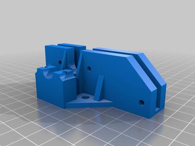 CTC DIY kit Prusa i3 Y-Frame Braces Remix from remix :P