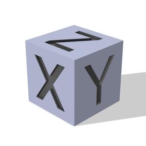 Cube de calibration 20x20x20