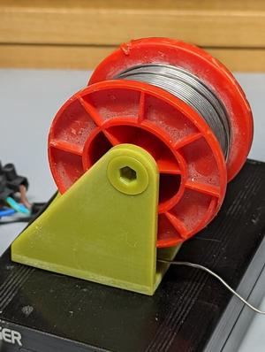 Thin holder for 100g solder (for resin printer)