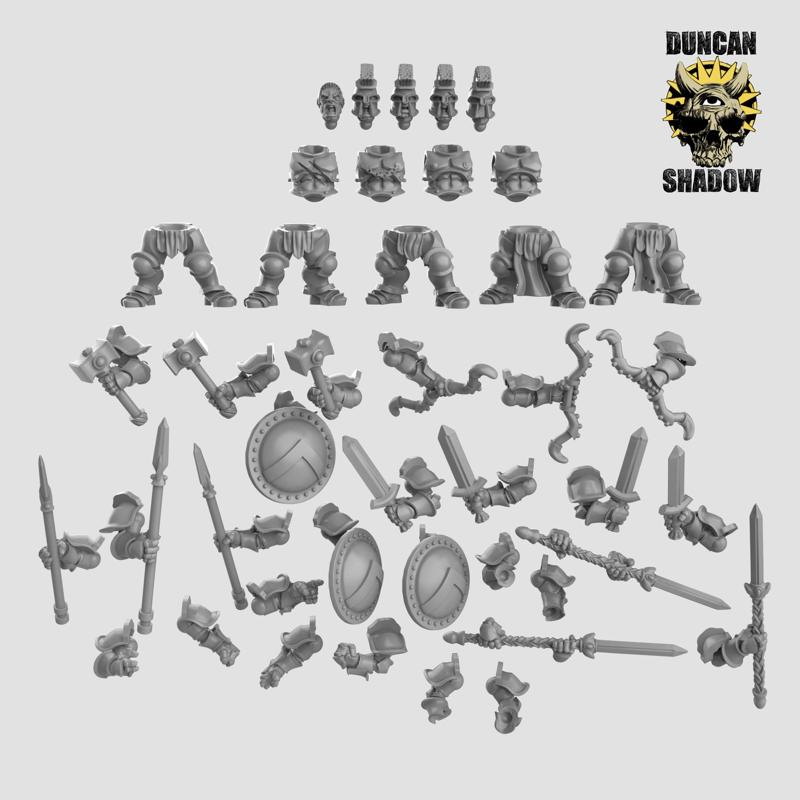 Storm Knights Multipart Kit (pre supported)
