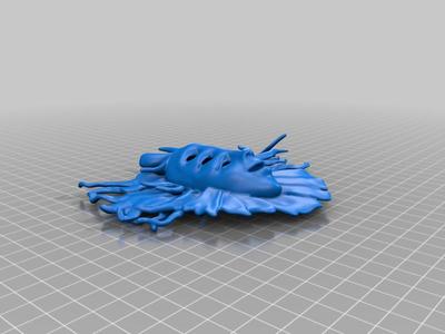 Shpongle mask for 3d printing