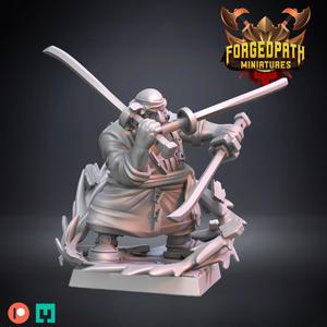 Dwarf Pirate Tri Blade - White Beard's Pirates