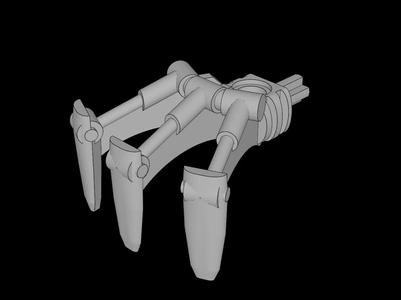 Lego Compatible (32506.dat) Technic Bionicle Claw with Axle   