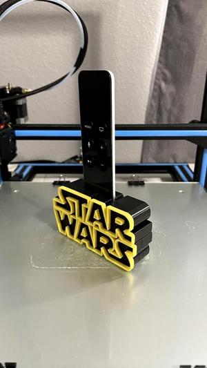 Star Wars Logo Apple TV Remote Holder
