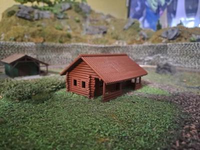 Log cabin (1:120, TT)   