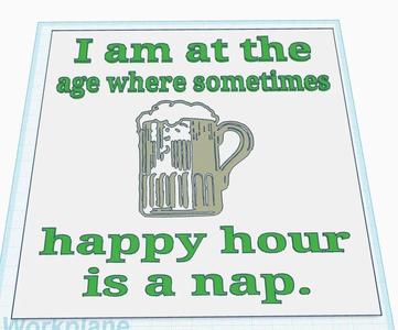Happy Hour Sign   