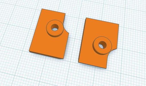 caps for m3*10 mm screws - Led Bar Prusa   