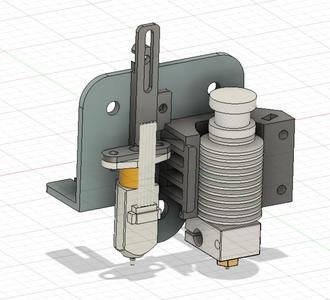 K3D Printhead BLTouch mount