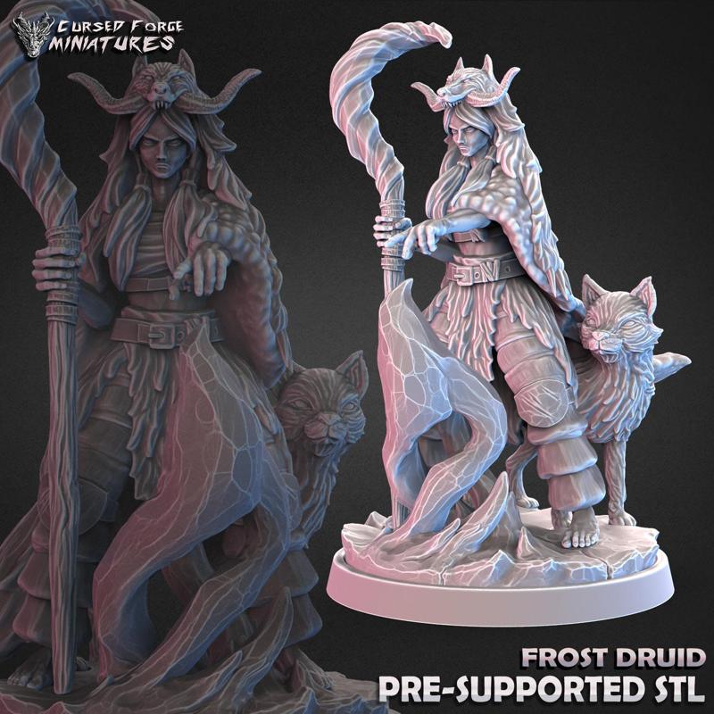 Frost druid pack + arctic fox (supported)