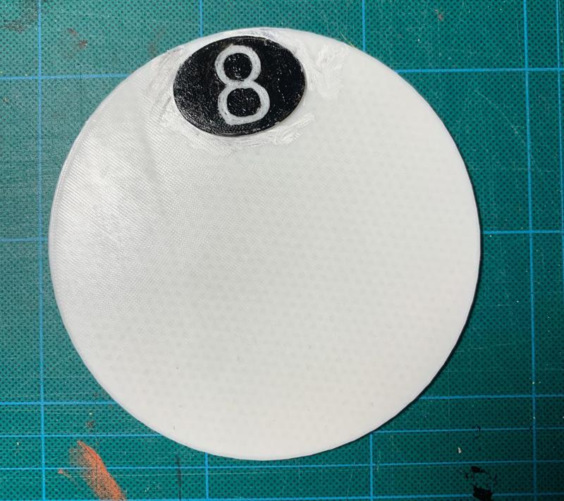 Stussy 8 ball-logo-wall dcoration-cool