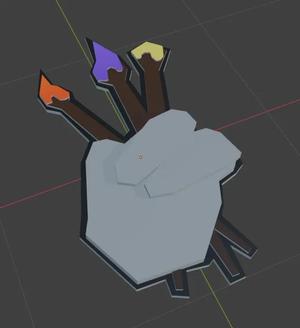 illustrator Badge Gorilla Tag   