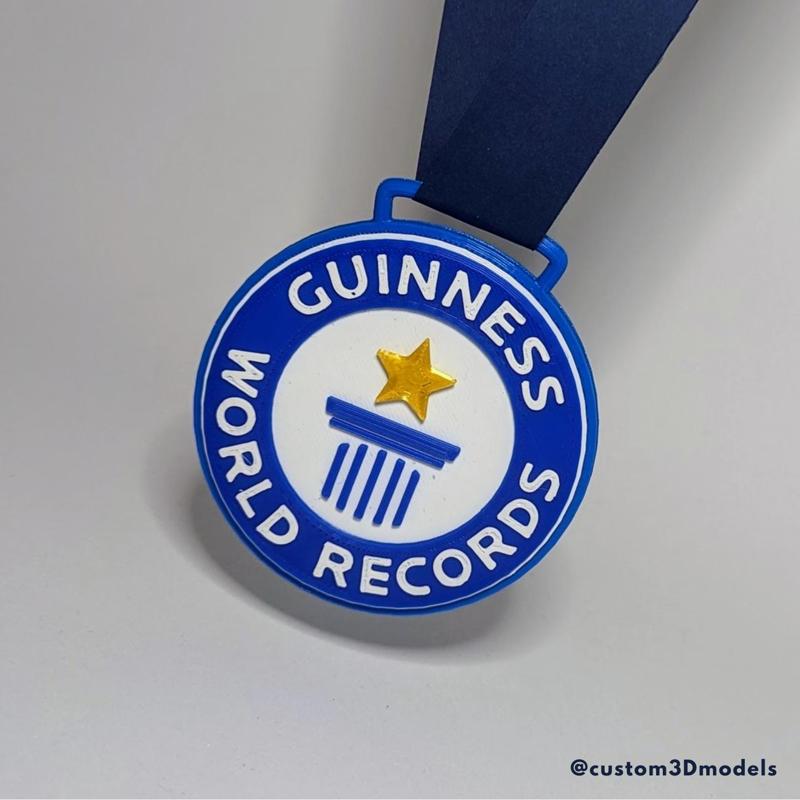 Guinness World Records Medal for the Best Mother in the World
