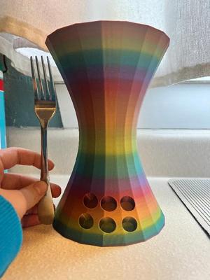 pottery Stand 7.5 inches tall   