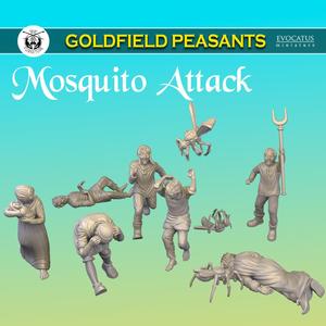 Mosquito Attack (Goldfield Peasants)