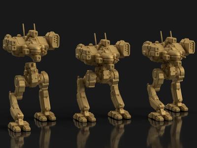 Osiris OSR-3D for Battletech