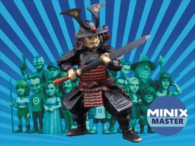 samurai minix figure   