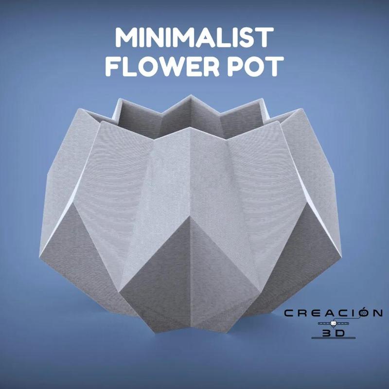Maceta Minimalista Moderna   