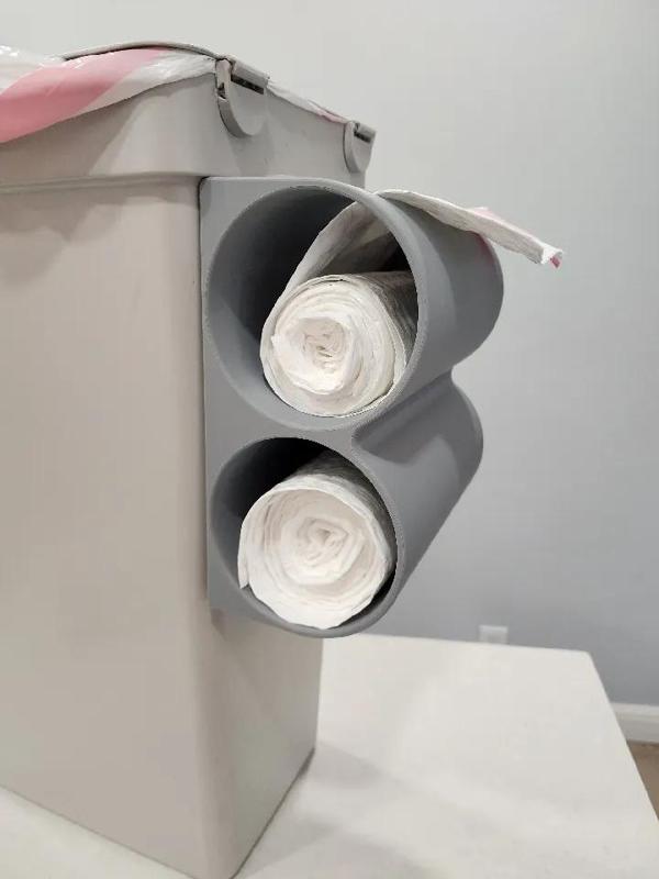 Ikea trash can bag holder   