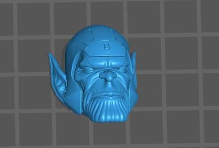 1/12 gi joe classified, marvel legends style head..skrull brute