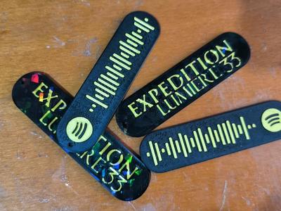 Clair Obscure Expedition 33 Lumiere spotify code 