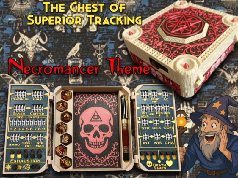 Chest of Superior Tracking - Necromancer Theme