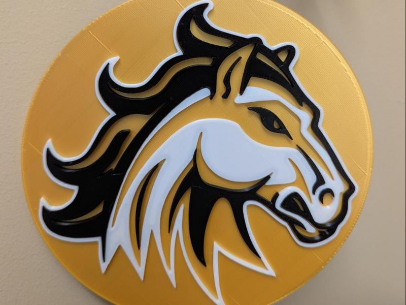 Cottonwood Colts Oversized Pendant