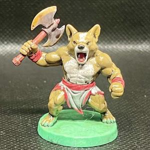 Corgwyn Barbarian – Ragefang the Wild (32mm Heroic Mini)