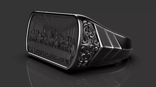 The Last Supper Jesus Ring